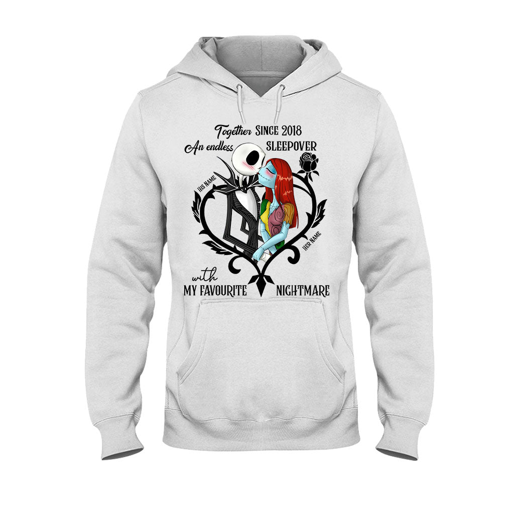 Personalized Nightmare T-shirt and Hoodie Gift for Couples T-shirt & Hoodie GradoCreations