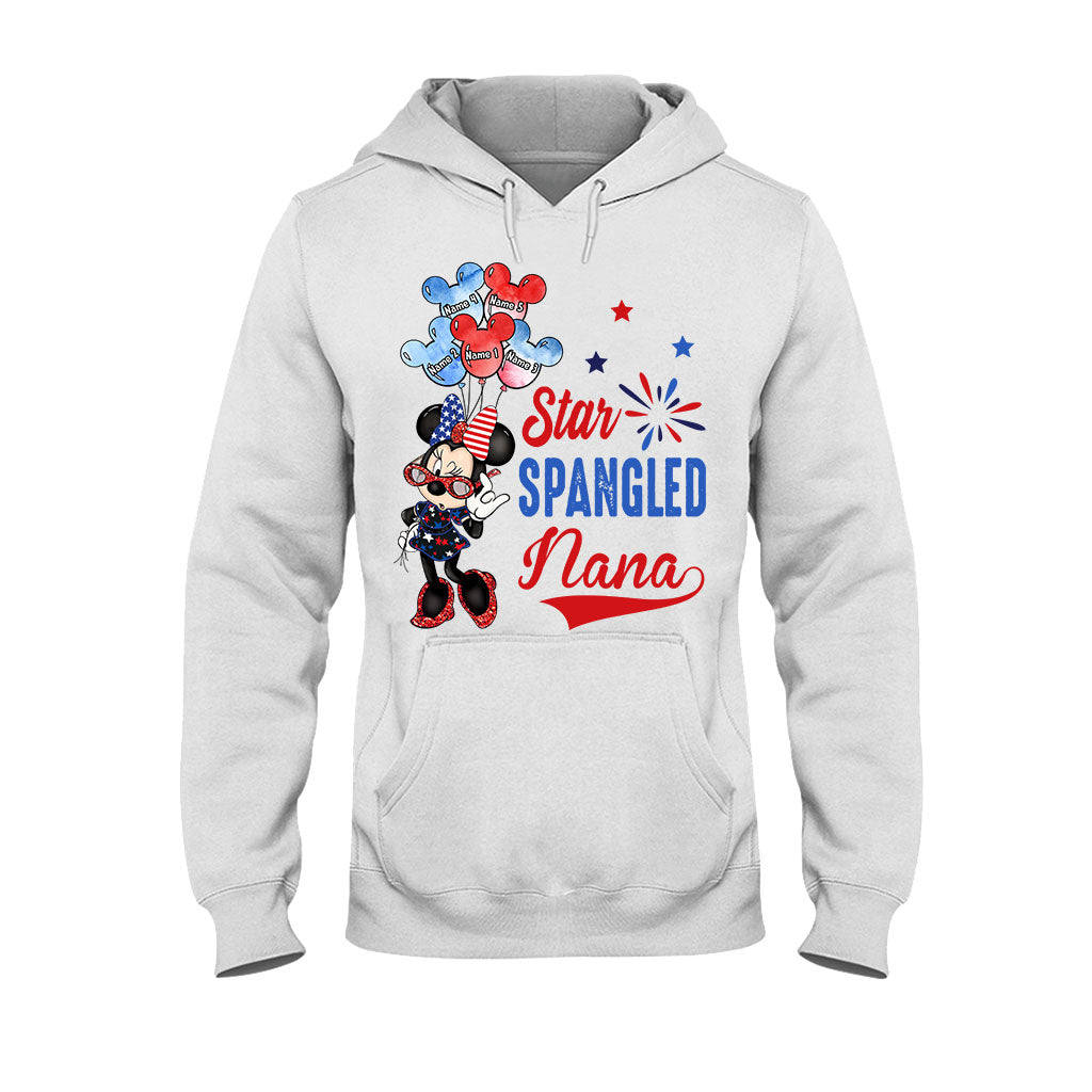 Personalized Independence Day Grandma T-shirt and Hoodie Gift T-shirt & Hoodie GradoCreations