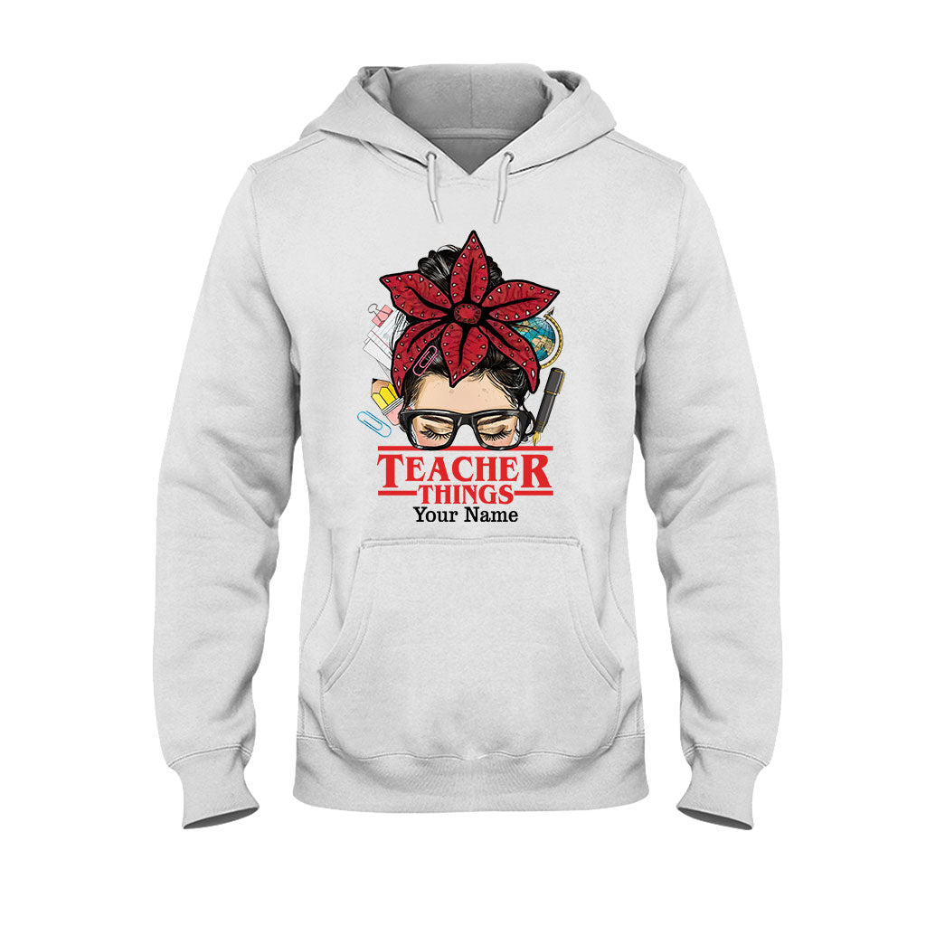 Personalized Teacher Things T-shirt & Hoodie Custom Name Gift T-shirt & Hoodie GradoCreations
