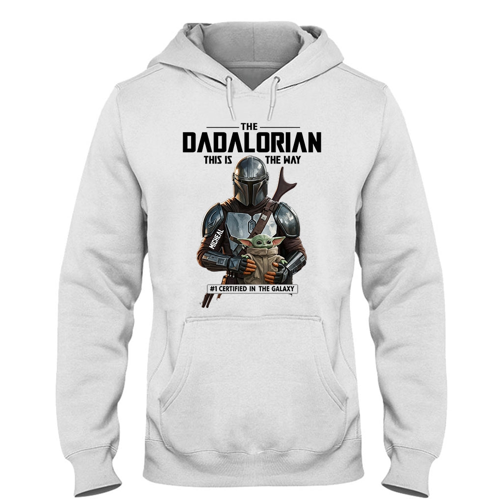 Personalized Dadalorian This Is The Way T-shirt & Hoodie Gift for Dad T-shirt & Hoodie GradoCreations