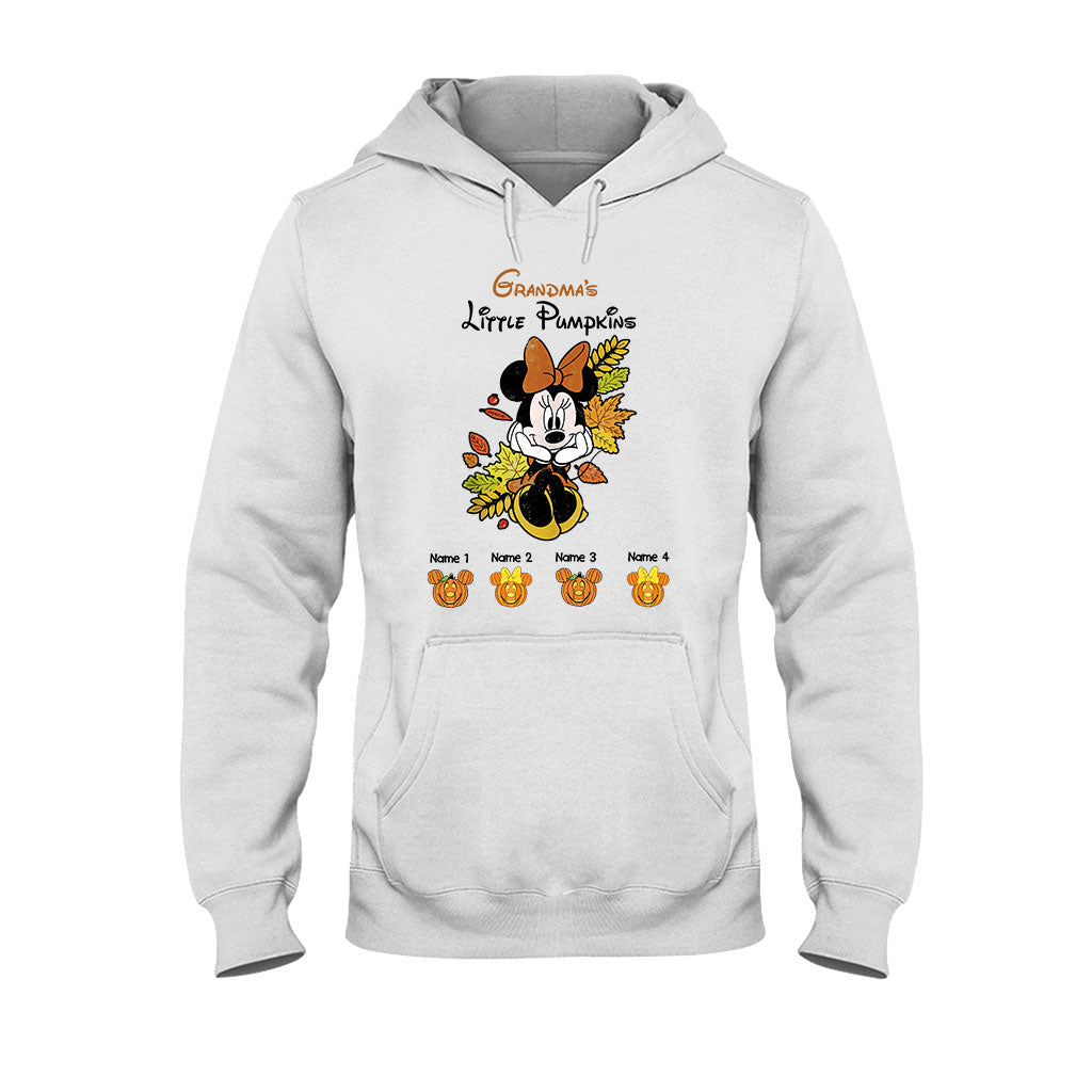 Personalized Grandma T-Shirt & Hoodie with Little Pumpkins Design T-shirt & Hoodie GradoCreations