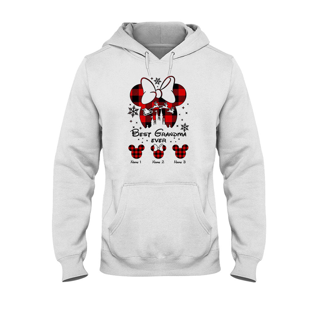Personalized Christmas T-shirt & Hoodie Gift for Grandma T-shirt & Hoodie GradoCreations