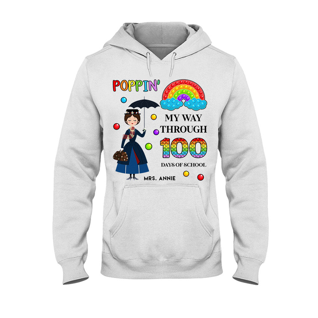 Personalized Teacher T-Shirt 100 Days of School Gift T-shirt & Hoodie GradoCreations