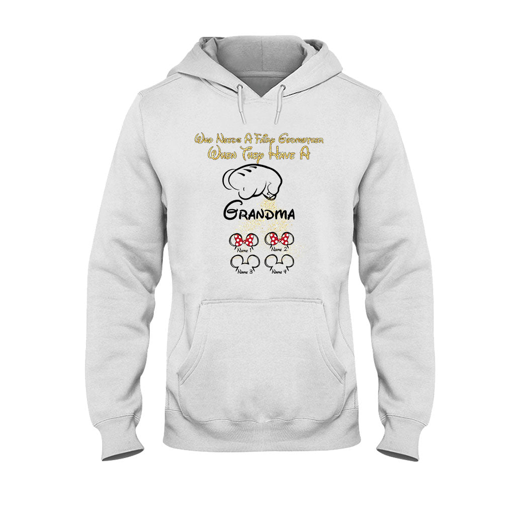 Personalized Mother's Day T-shirt & Hoodie with Custom Names for Grandma T-shirt & Hoodie GradoCreations