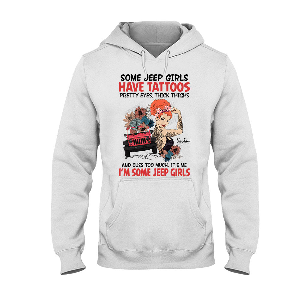 Personalized Jeep Girls T-Shirt Custom Name Gift for Her T-shirt & Hoodie GradoCreations