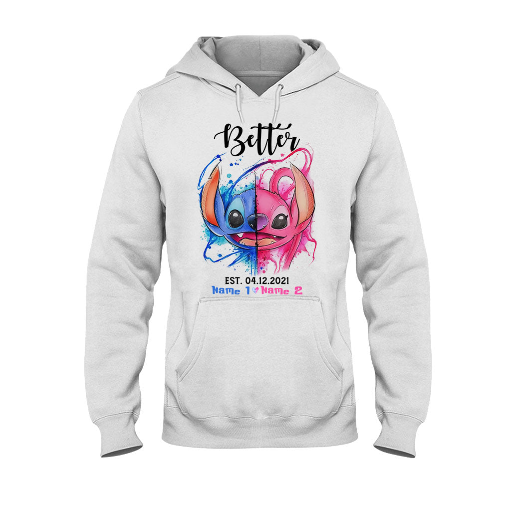 Personalized Couple Ohana T-shirts Hoodies Unique Gift Idea T-shirt & Hoodie GradoCreations