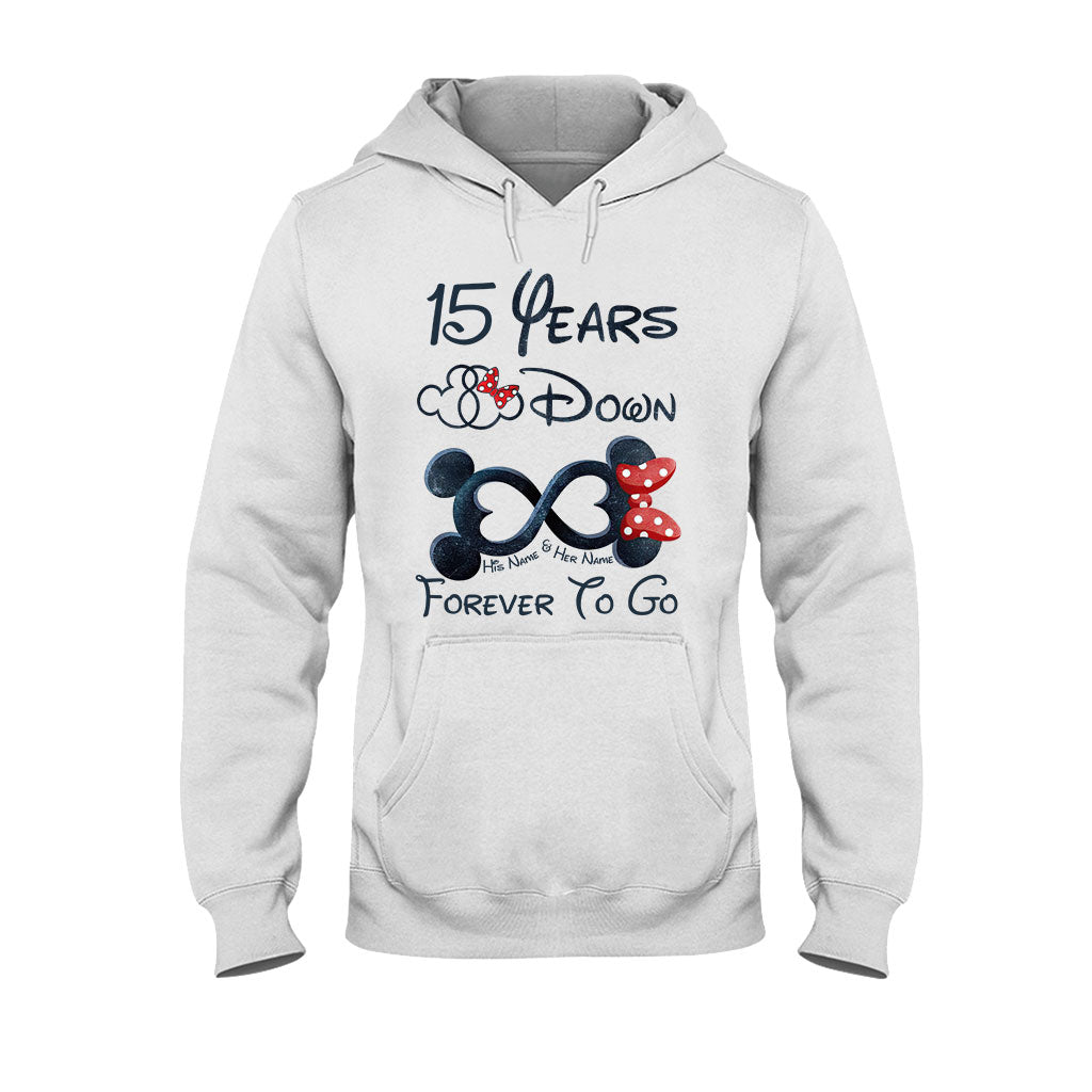 Personalized Forever To Go Mouse T-shirt & Hoodie Gift for Couples T-shirt & Hoodie GradoCreations