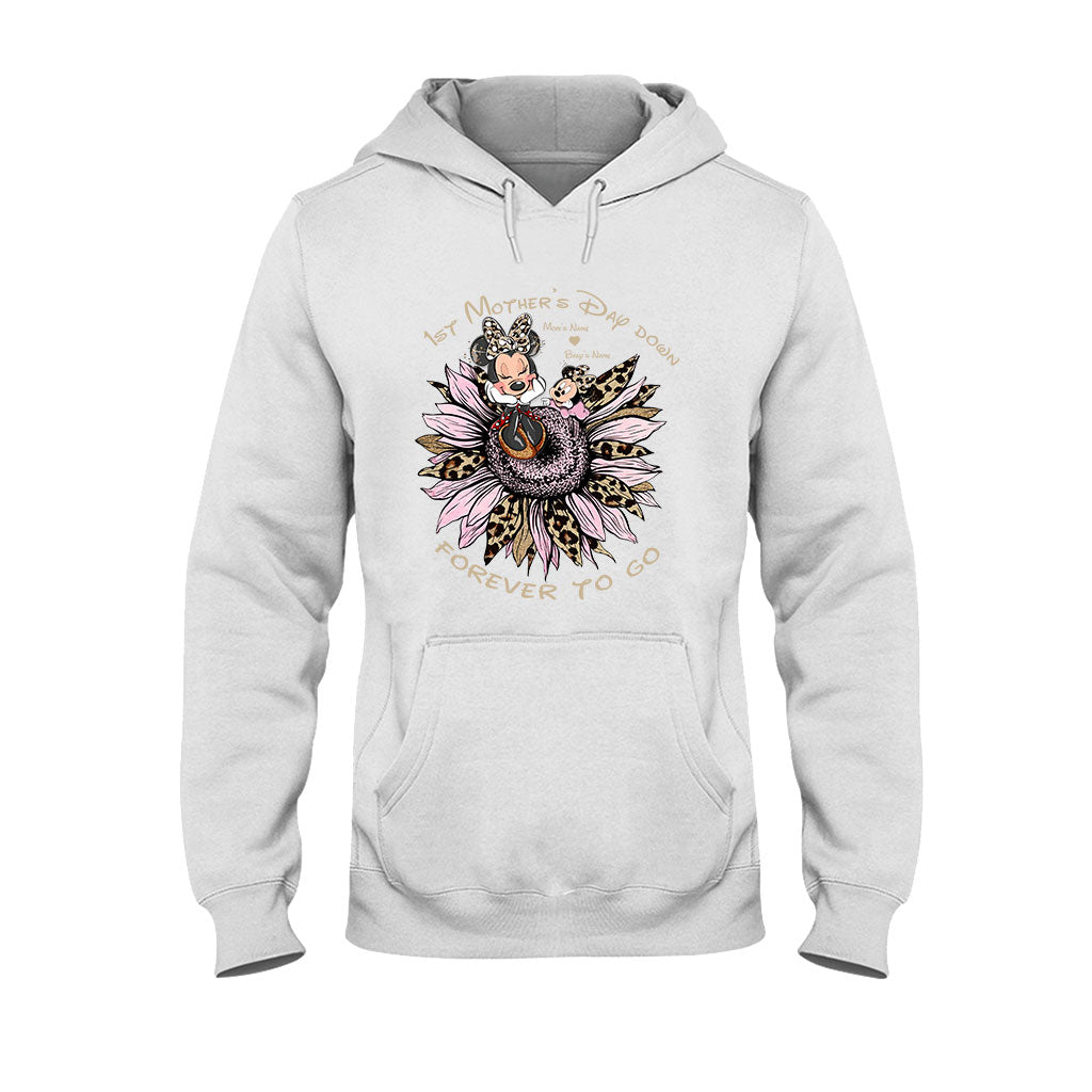 Personalized 1st Mother's Day T-Shirt & Hoodie with Names T-shirt & Hoodie GradoCreations