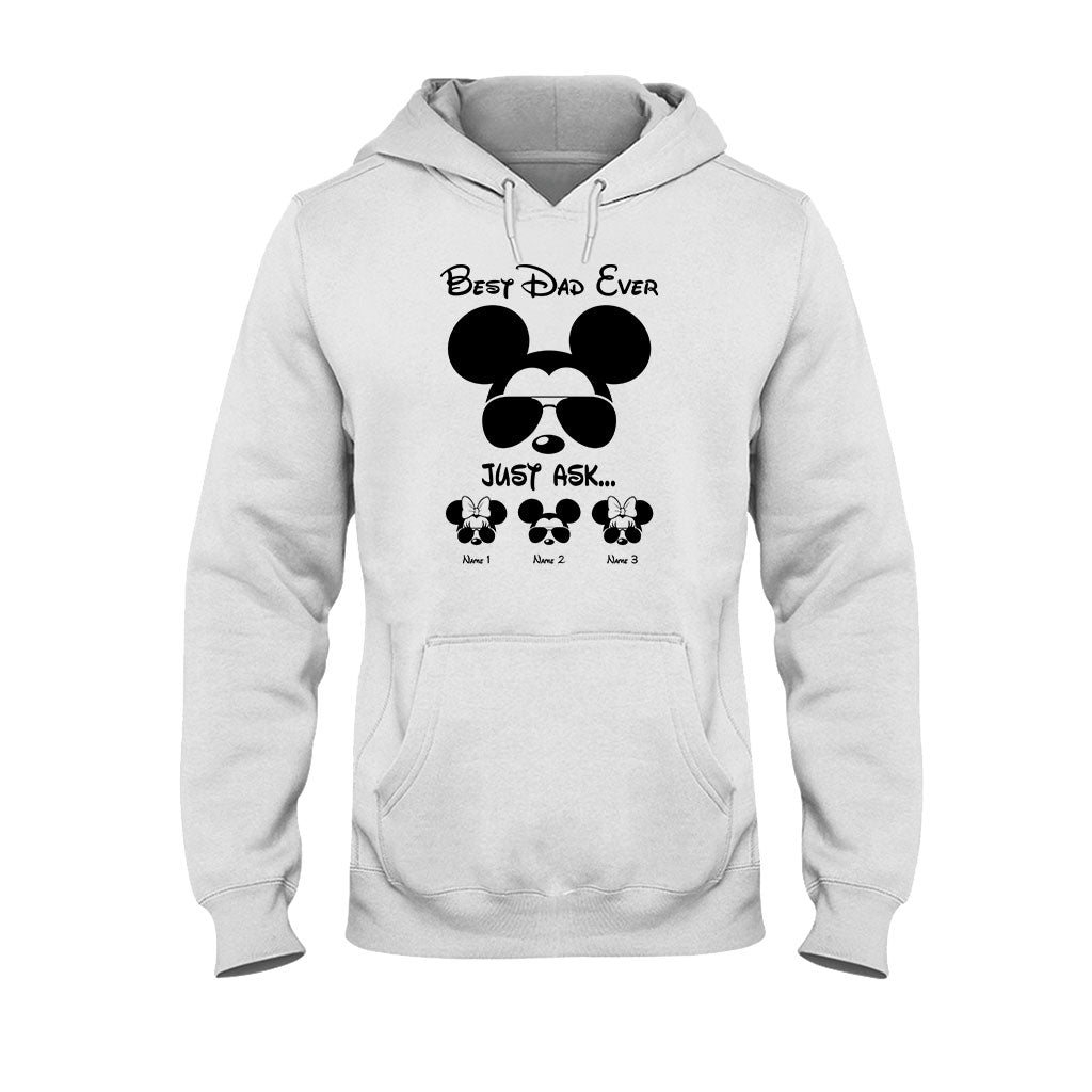 Personalized Mickey Mouse T-shirt & Hoodie Gift for Dad's Day T-shirt & Hoodie GradoCreations