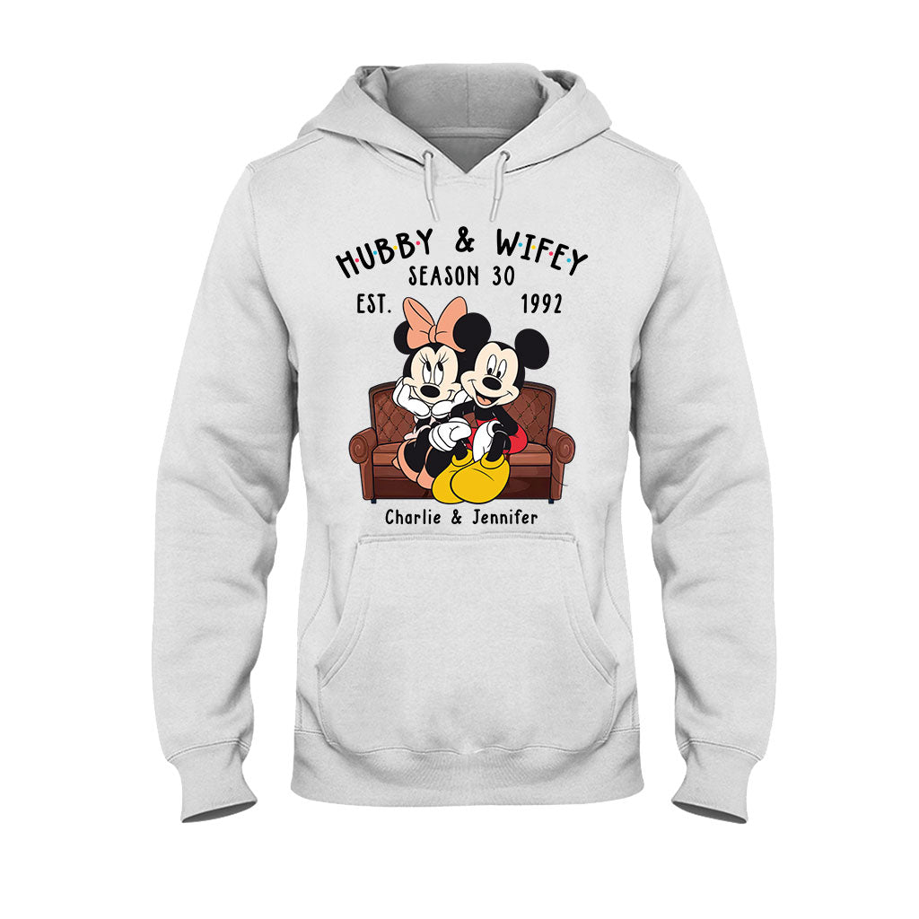 Personalized Couple Mouse T-shirt & Hoodie Gift for Anniversaries T-shirt & Hoodie GradoCreations