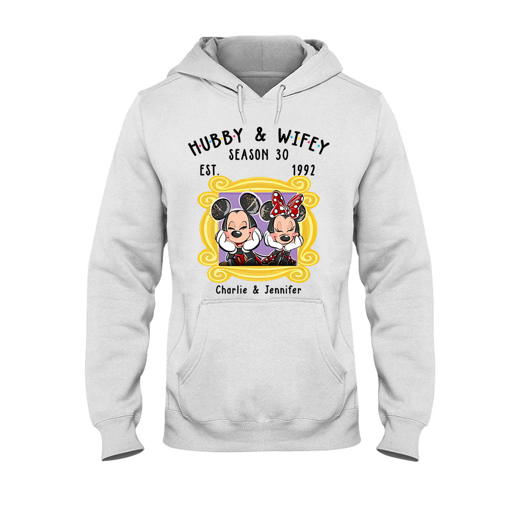 Personalized Couple T-shirt and Hoodie with Cute Design for Anniversary T-shirt & Hoodie GradoCreations