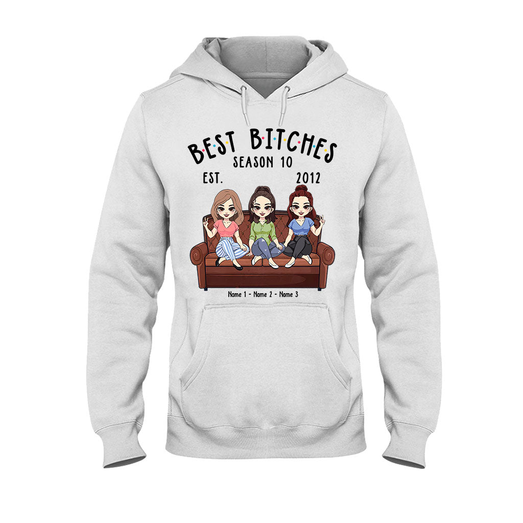 Personalized Bestie T-shirt and Hoodie Gift for Friends T-shirt & Hoodie GradoCreations