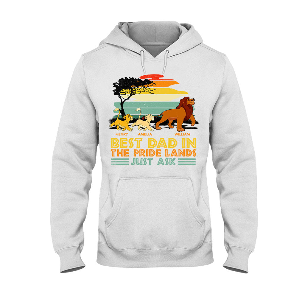 Personalized Best Dad T-Shirt & Hoodie for Father's Day Gift T-shirt & Hoodie GradoCreations