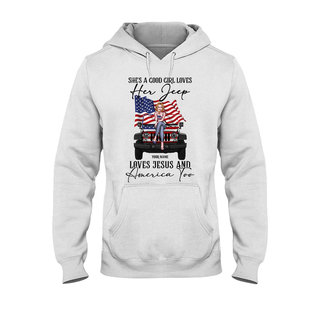 Personalized Independence Day T-shirt and Hoodie Custom Name | GradoCreations T-shirt & Hoodie GradoCreations