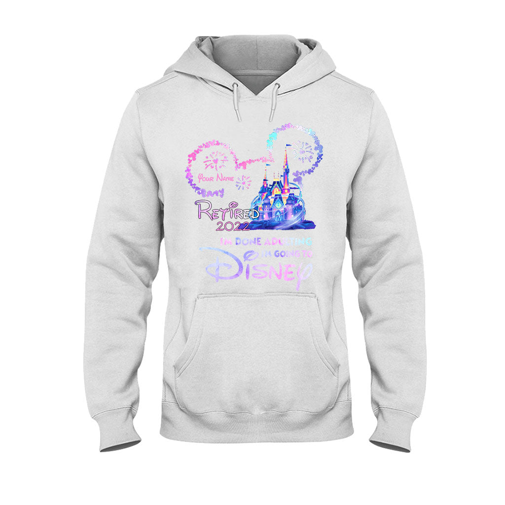 Personalized I'm Done Adulting T-shirt & Hoodie Gift for Disney Lovers T-shirt & Hoodie GradoCreations