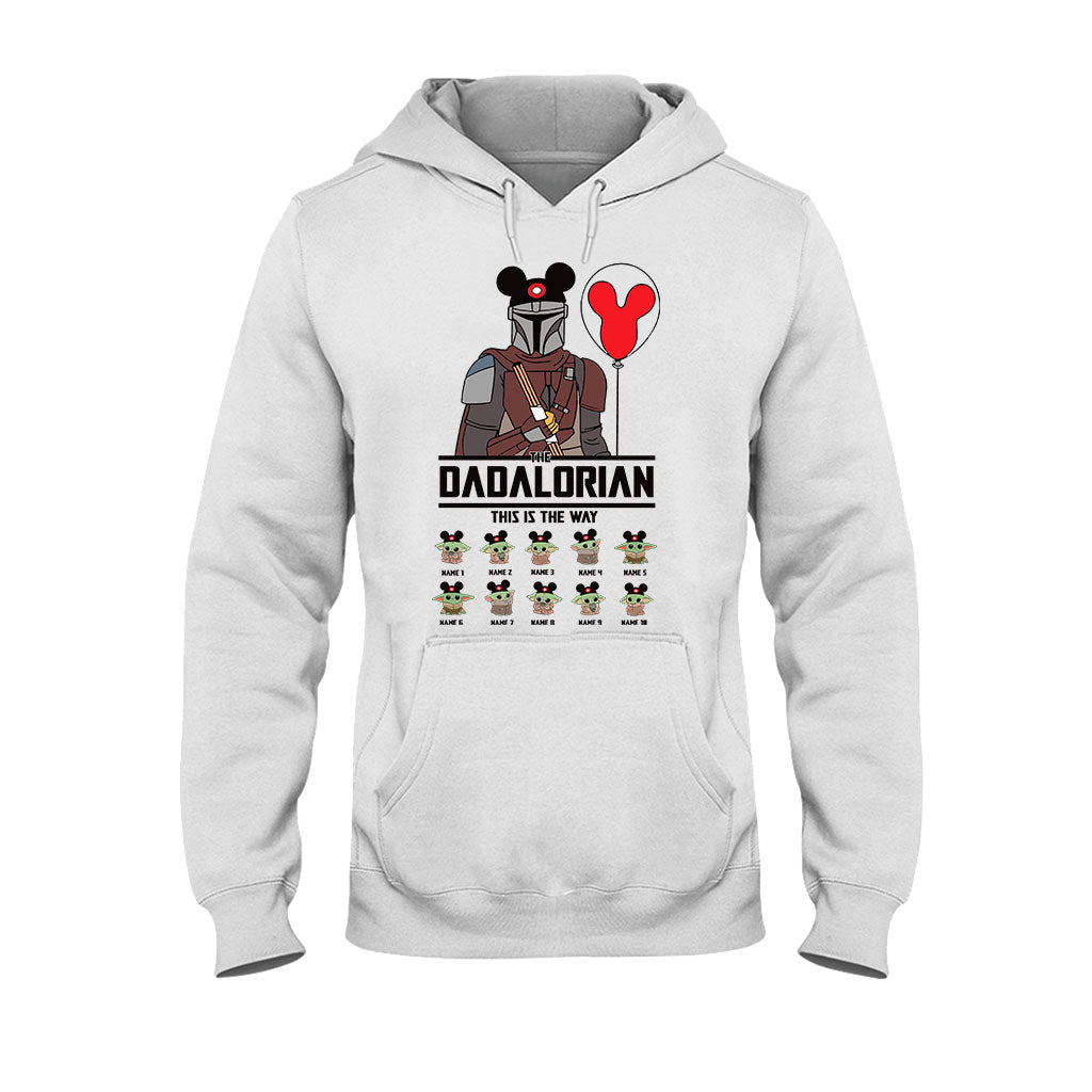 Personalized DADALORIAN T-Shirt & Hoodie Gift for Dad T-shirt & Hoodie GradoCreations