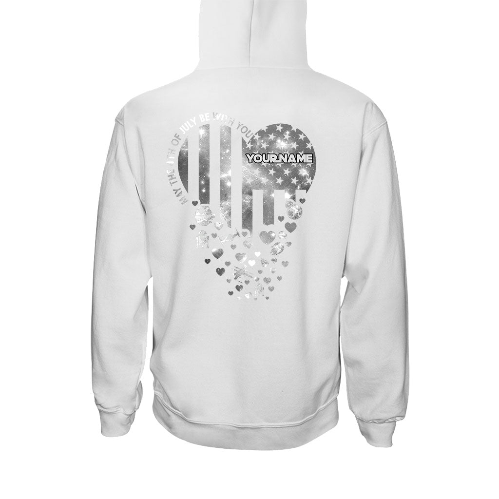 Personalized Independence Day T-Shirt & Hoodie Custom Name Star Wars Gift T-shirt & Hoodie GradoCreations