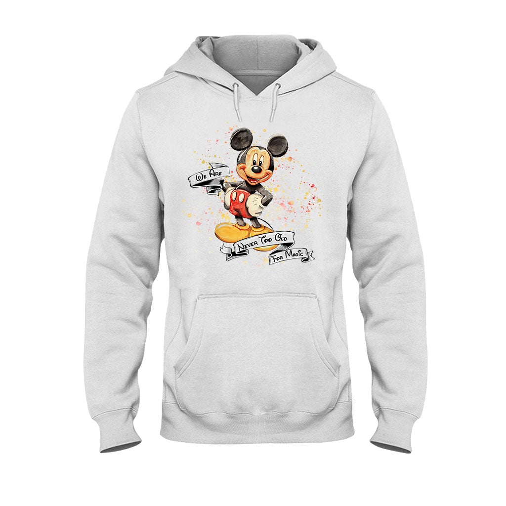 Personalized Mickey Mouse Ears T-shirt & Hoodie Gift for Birthday T-shirt & Hoodie GradoCreations
