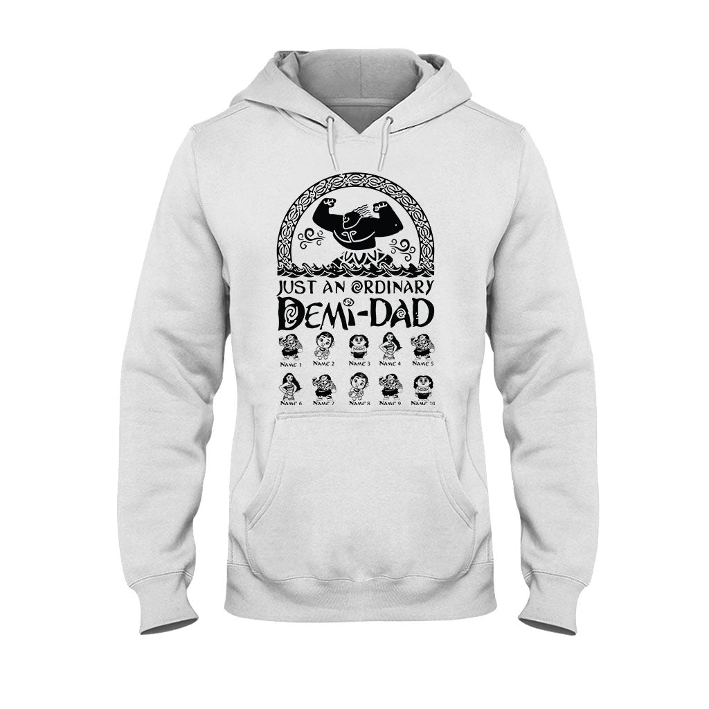 Personalized Demi-Dad T-Shirt & Hoodie Custom Name Gift for Father's Day T-shirt & Hoodie GradoCreations