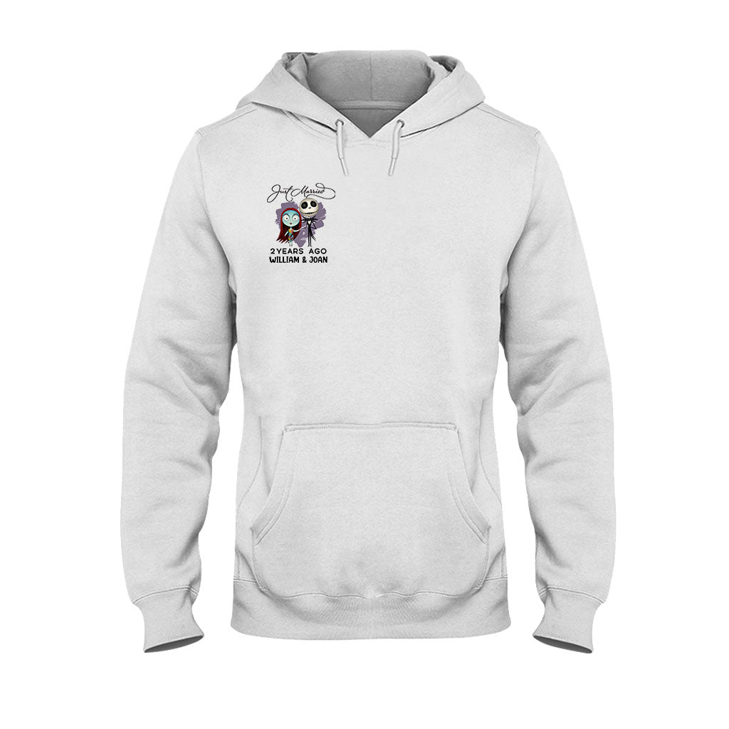 Personalized Just Married Couple T-shirt & Hoodie Gift T-shirt & Hoodie GradoCreations