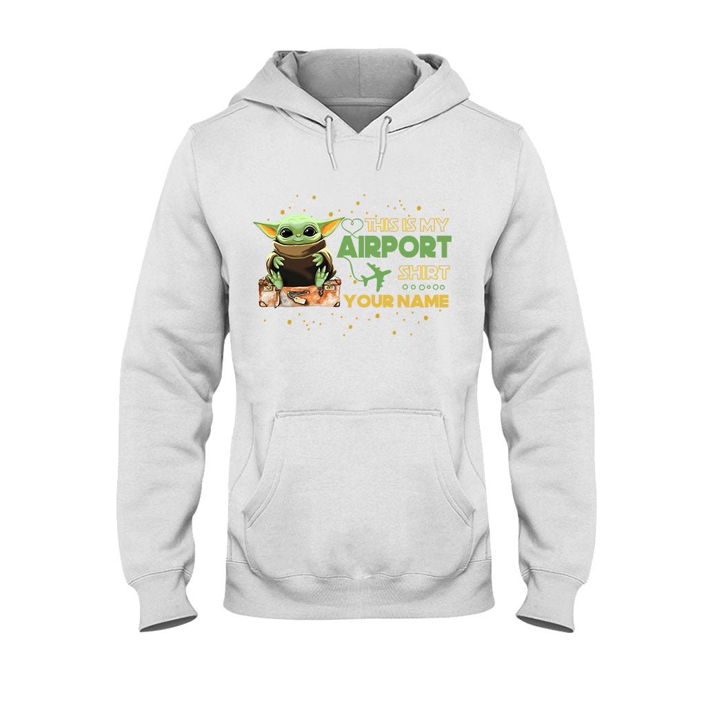 Personalized Airport Shirt Featuring Custom Name T-shirt & Hoodie T-shirt & Hoodie GradoCreations