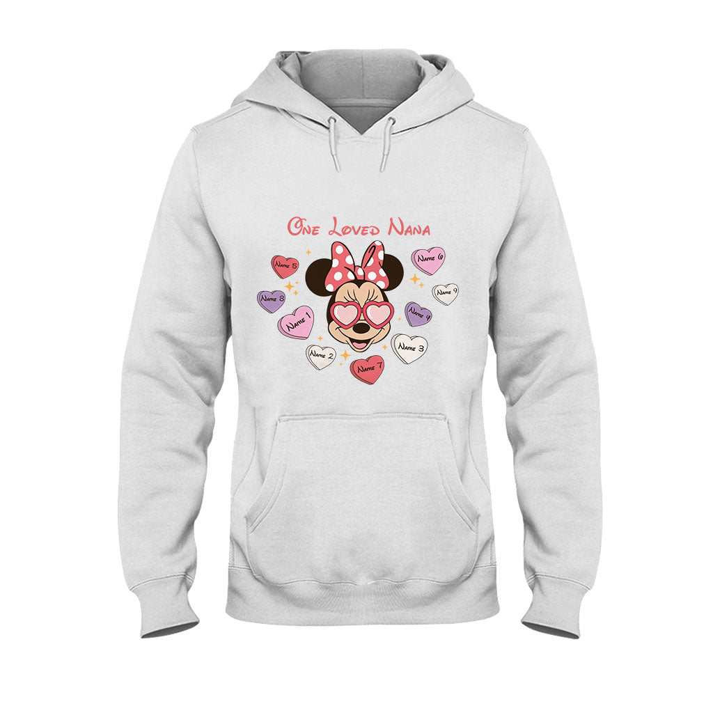 Personalized Valentine's Grandma T-Shirt & Hoodie Gift for Nana T-shirt & Hoodie GradoCreations