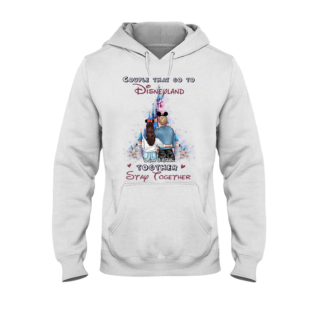 Personalized Disneyland Couple T-shirt & Hoodie Gift for Couples T-shirt & Hoodie GradoCreations