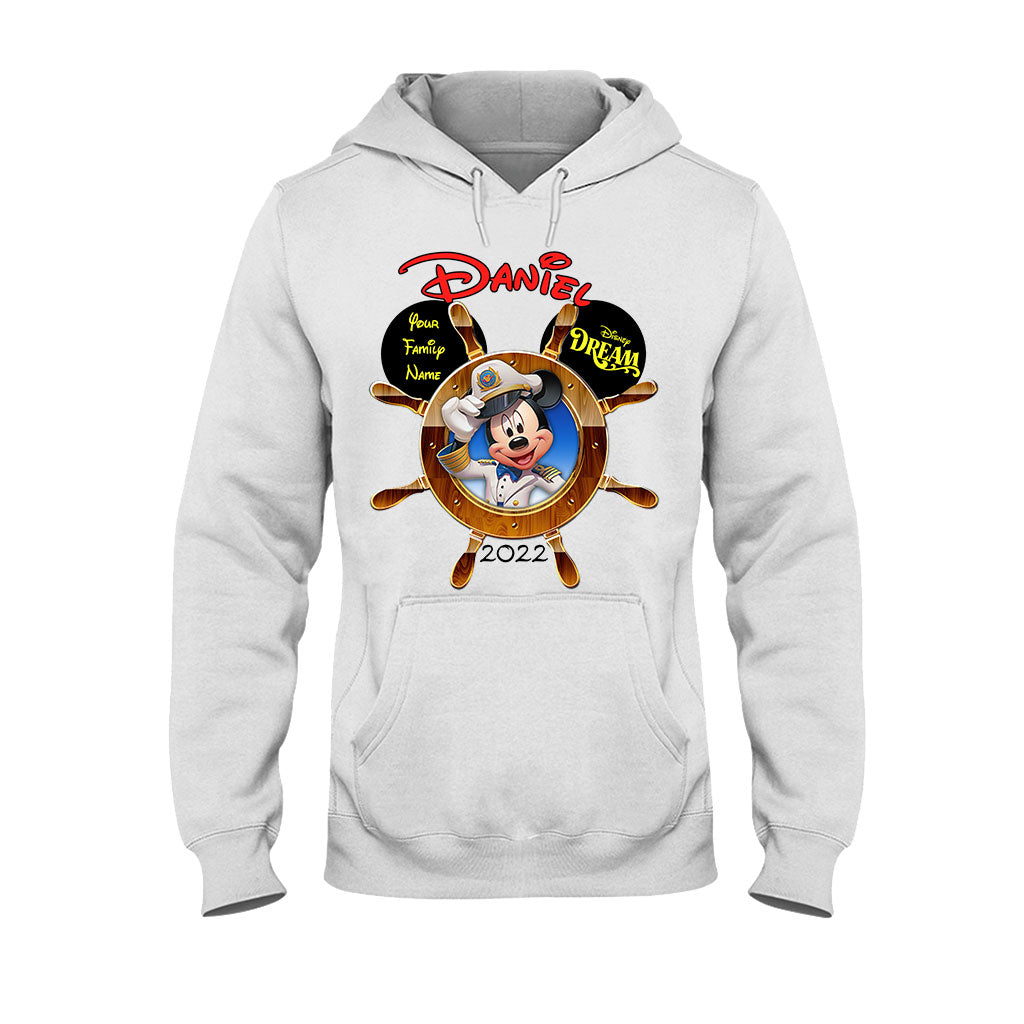 Personalized Mickey Mouse Ears Cruise T-shirt & Hoodie Gift for Family T-shirt & Hoodie GradoCreations