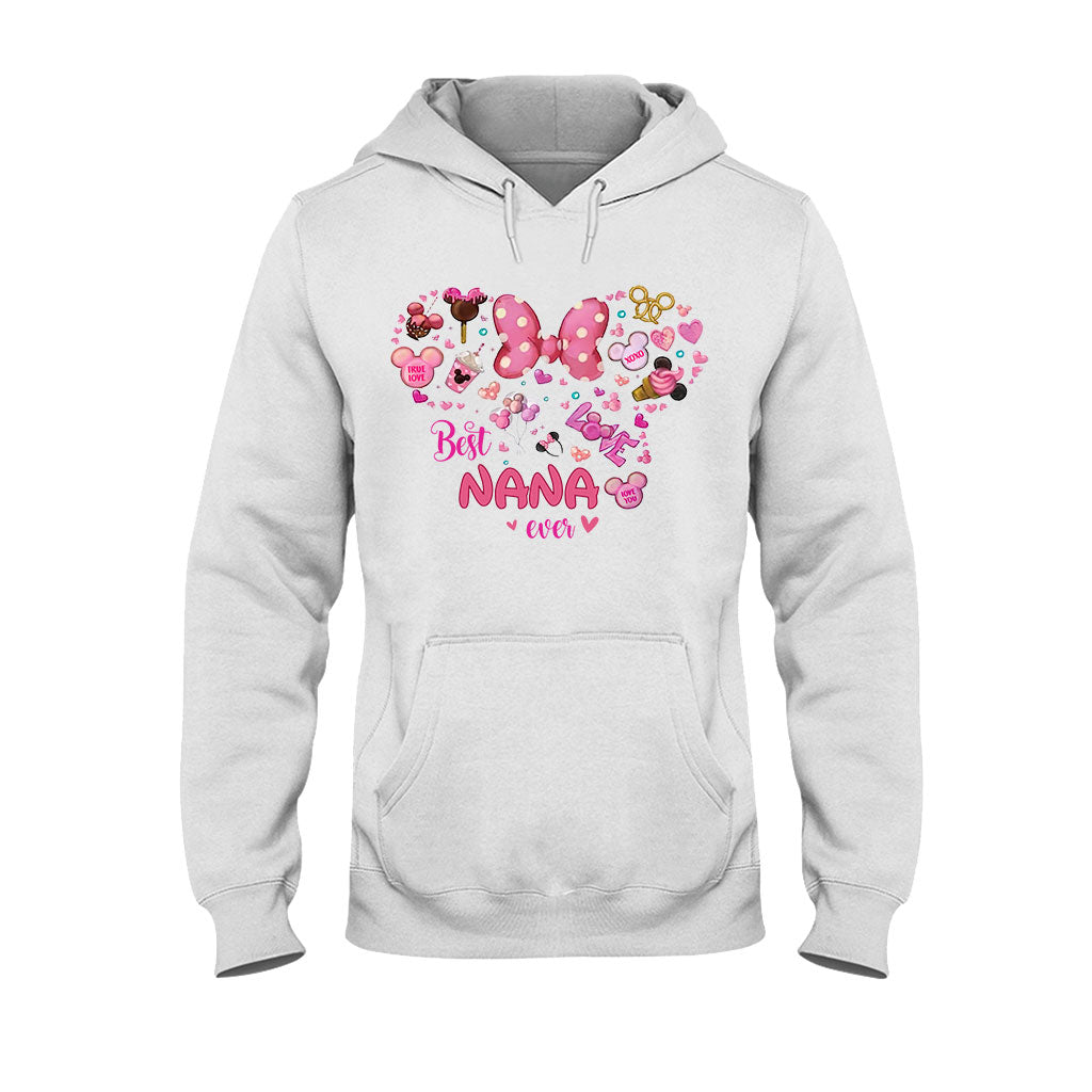 Personalized Best Nana Ever T-shirt & Hoodie Gift for Grandma T-shirt & Hoodie GradoCreations
