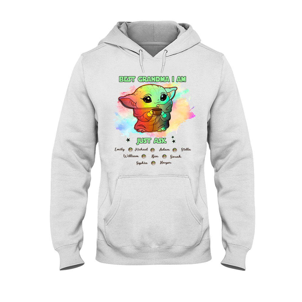 Personalized Best Grandma T-shirt & Hoodie with Custom Names Gift T-shirt & Hoodie GradoCreations