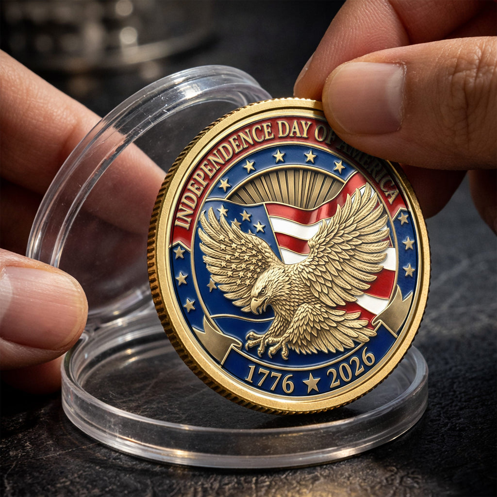 Personalized Commemorative Coin Custom Family Photo Gift Commemorative Coin GradoCreations