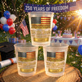 Personalized American Flag Frosted Cups Custom Name Gift Frosted Cups GradoCreations