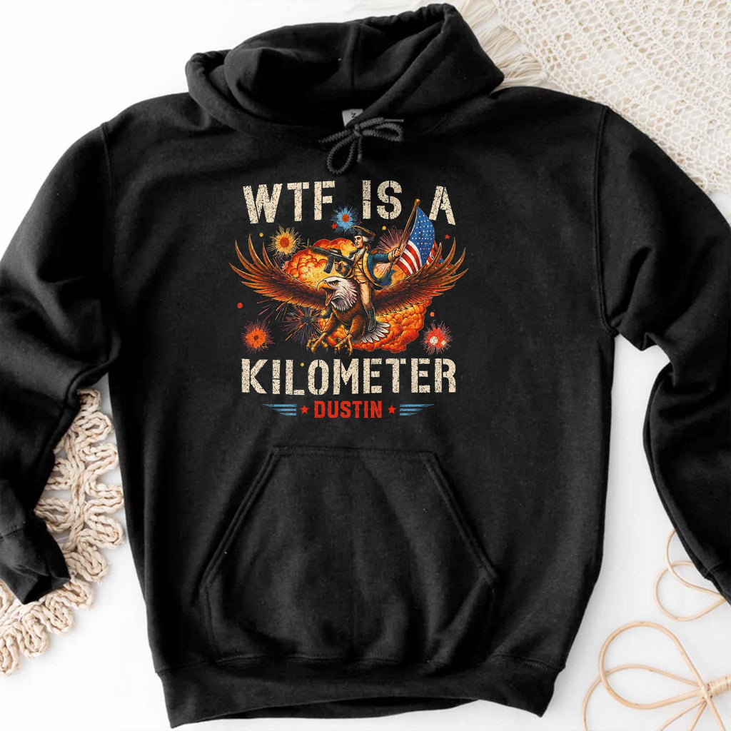 Personalized Unisex T-shirt & Hoodie Custom Eagle Design Gift for 4th of July Shirt GradoCreations