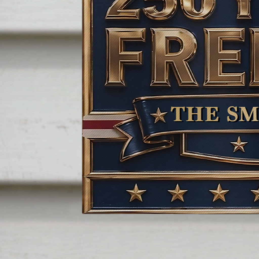 Personalized Double-Sided Garden Flag Custom Family Name Independence Day Gift Garden Flag GradoCreations