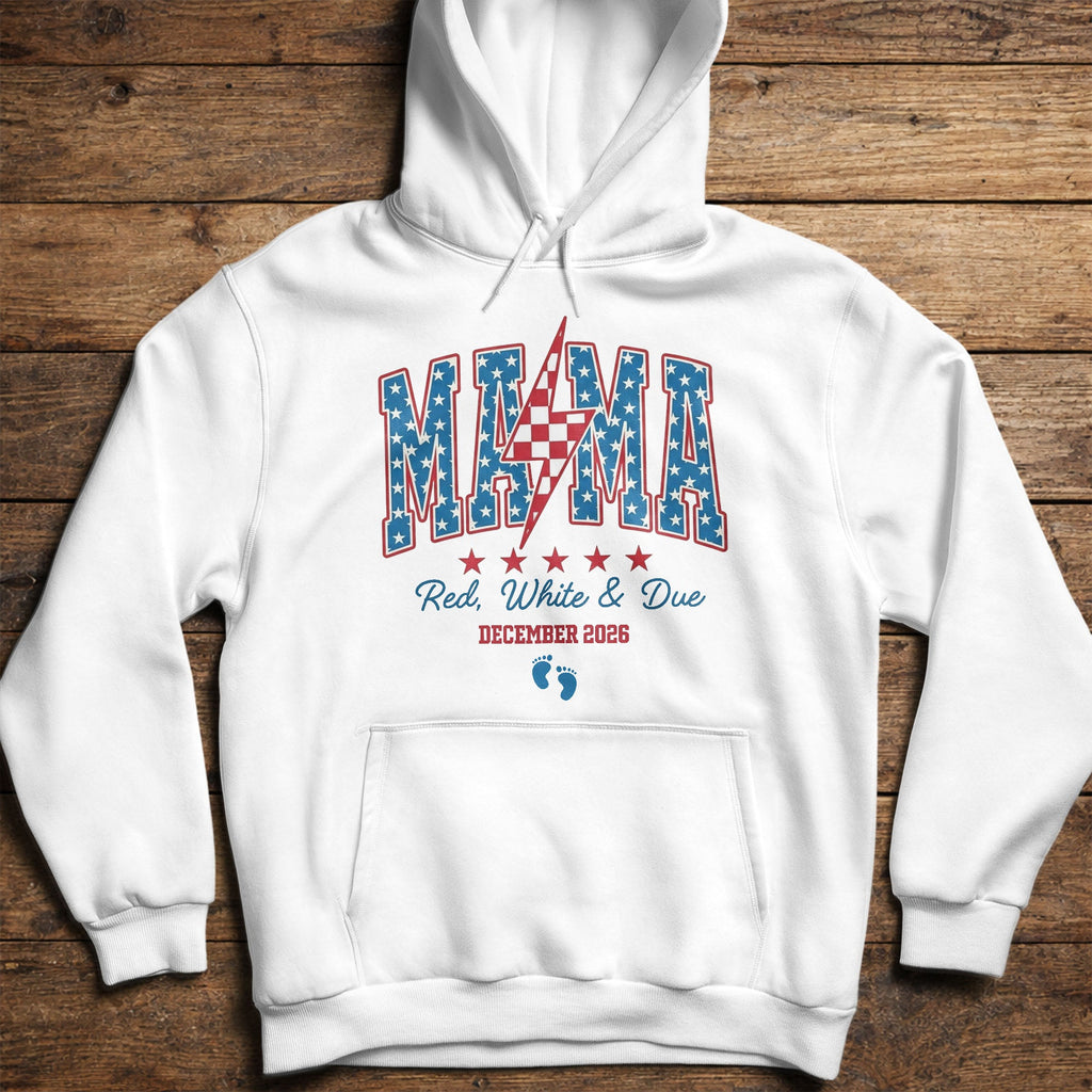 Personalized 4th of July T-shirt & Hoodie Gift for Mom Shirt GradoCreations