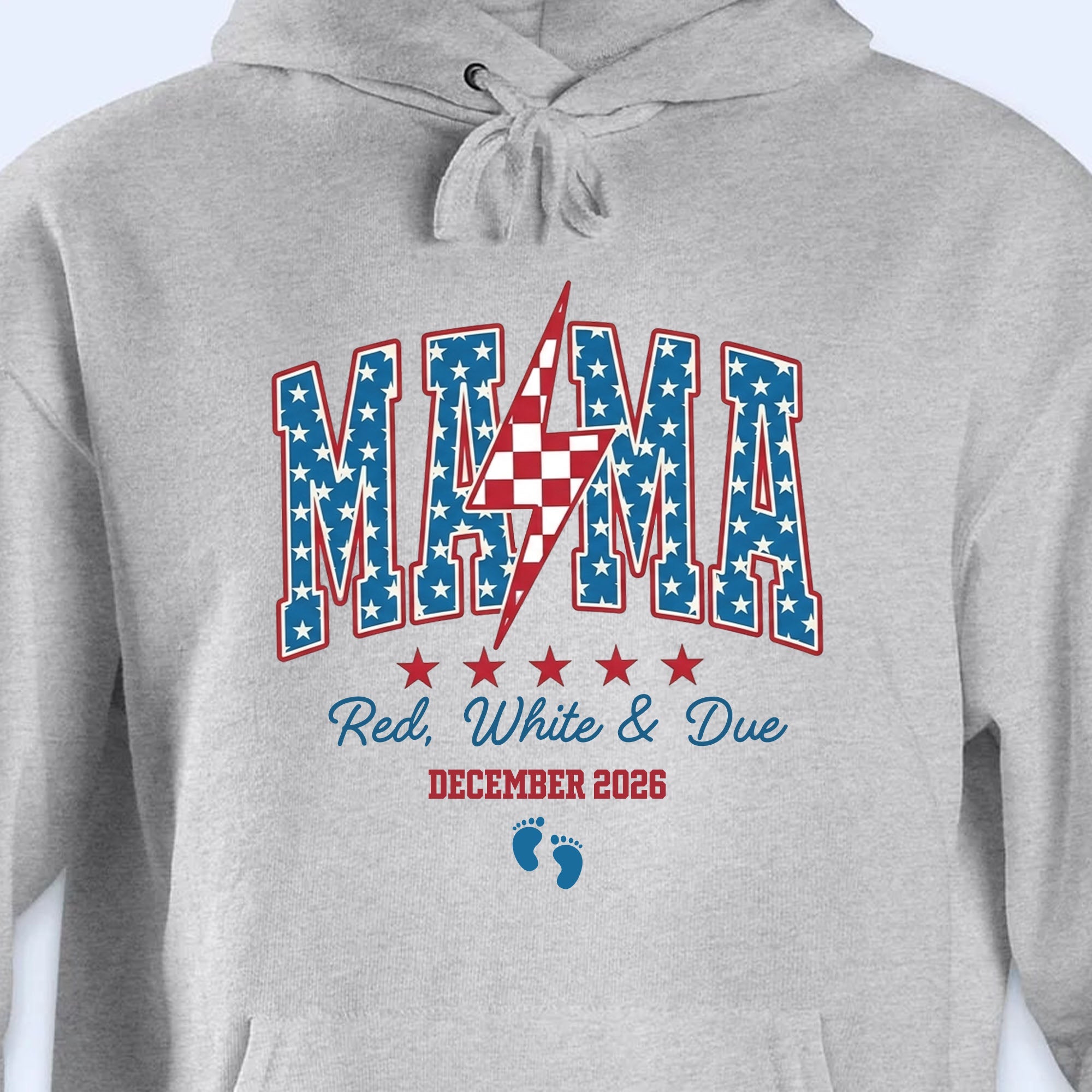 Personalized 4th of July T-shirt & Hoodie Gift for Mom Shirt GradoCreations