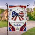 Personalized Garden Flag Patriotic Custom Family Gift 4th of July Garden Flag GradoCreations