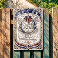 Personalized Metal Sign USA 250th Anniversary Gift for Family Metal Sign GradoCreations