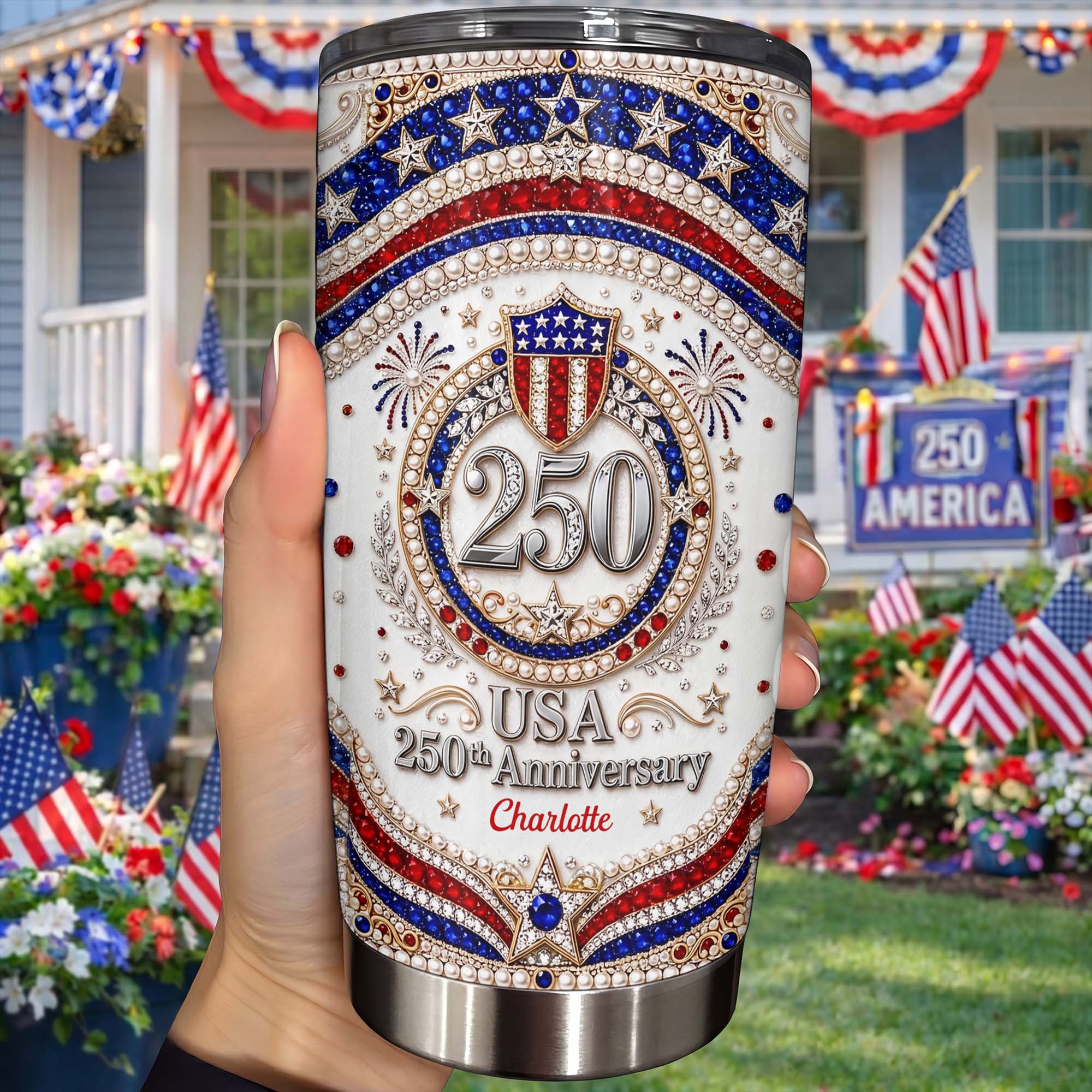 Personalized Stainless Steel Tumbler 20oz Custom Name Gift for Dad 20oz Tumbler GradoCreations