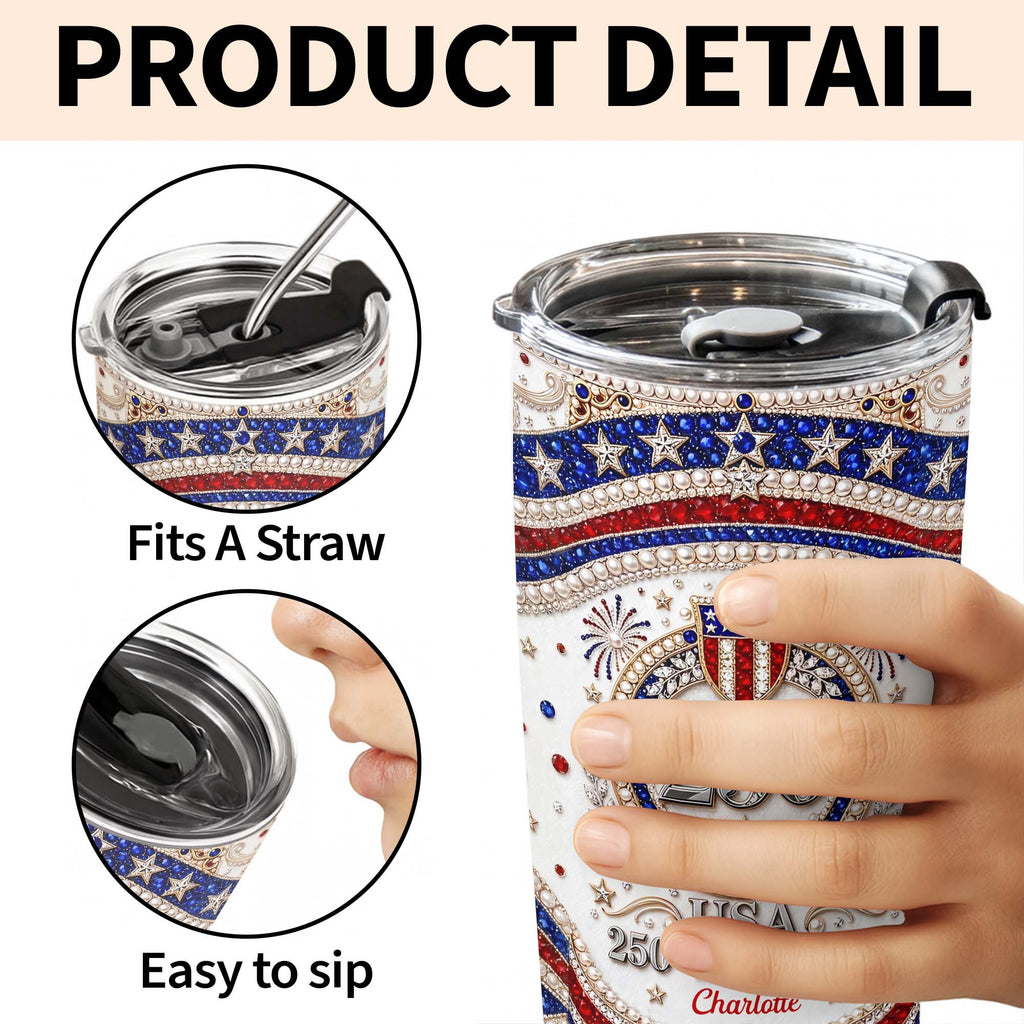 Personalized Stainless Steel Tumbler 20oz Custom Name Gift for Dad 20oz Tumbler GradoCreations