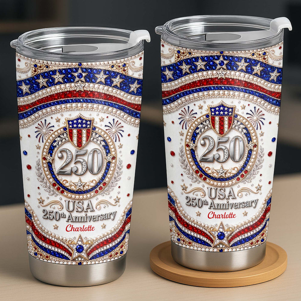 Personalized Stainless Steel Tumbler 20oz Custom Name Gift for Dad 20oz Tumbler GradoCreations