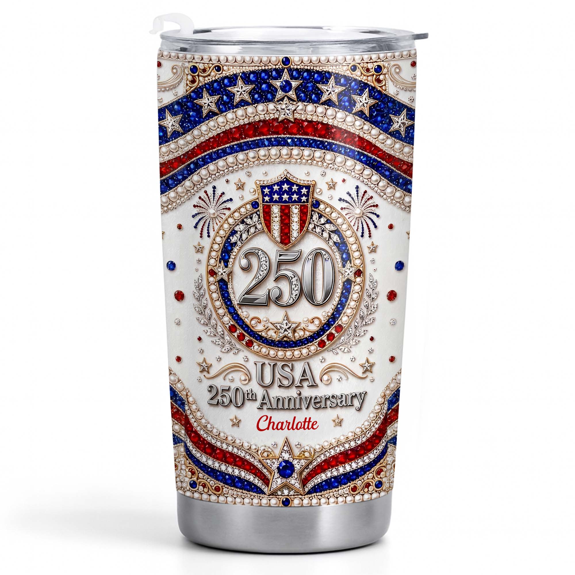 Personalized Stainless Steel Tumbler 20oz Custom Name Gift for Dad 20oz Tumbler GradoCreations