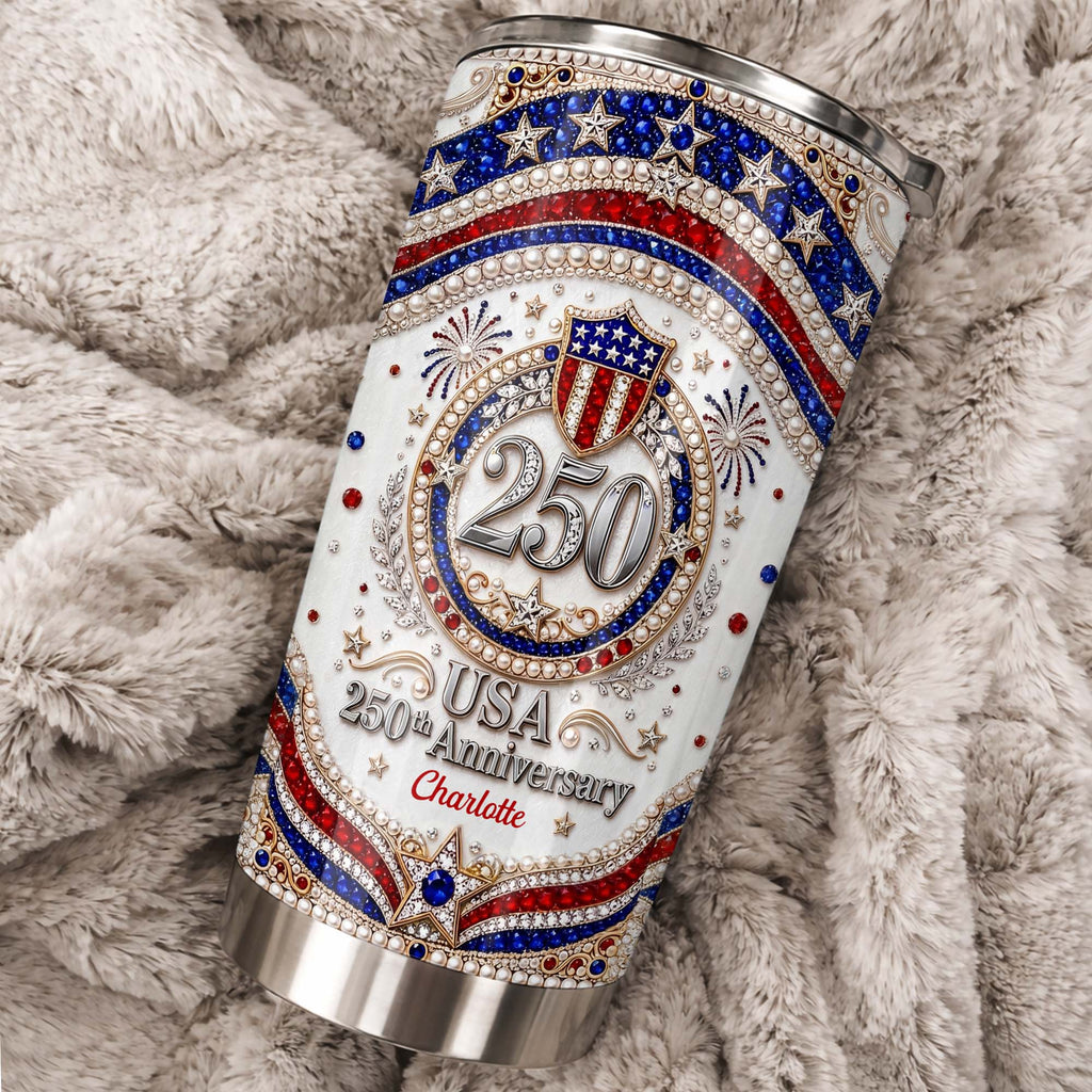 Personalized Stainless Steel Tumbler 20oz Custom Name Gift for Dad 20oz Tumbler GradoCreations