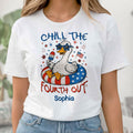 Personalized Duck Graphic T-shirt Hoodie 4th of July Gift Shirt GradoCreations