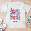 Personalized Kids T-Shirt Custom Name Fire Cracker Design 4th of July Gift Youth T-Shirt GradoCreations