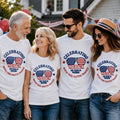 Personalized Family USA Flag T-shirt & Hoodie Gift Idea Shirt GradoCreations