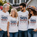 Personalized American Flag T-shirt & Hoodie Gift for Family Shirt GradoCreations