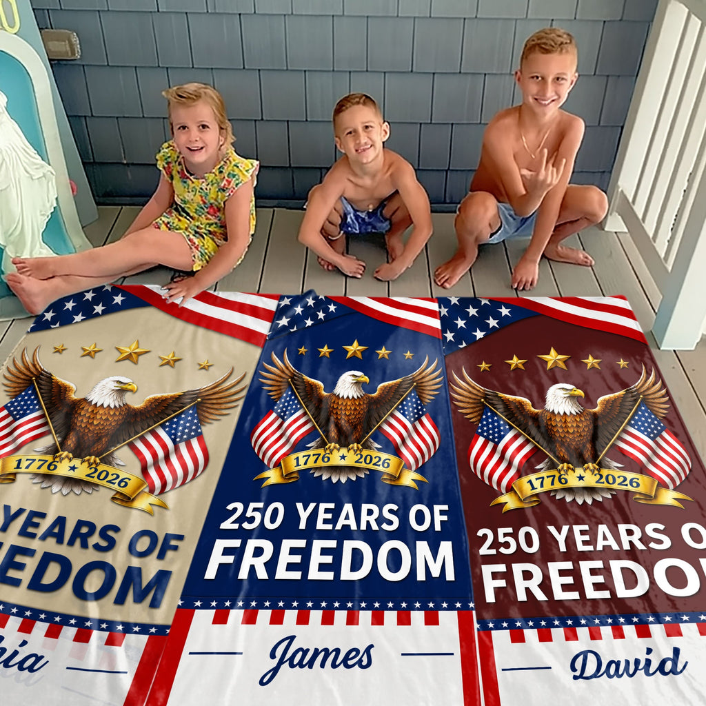 Personalized Microfiber Beach Towel USA Flag Gift for Dad Beach Towels GradoCreations