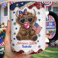 Personalized Accent Mug America 250th Anniversary Custom Gift Accent Mug GradoCreations