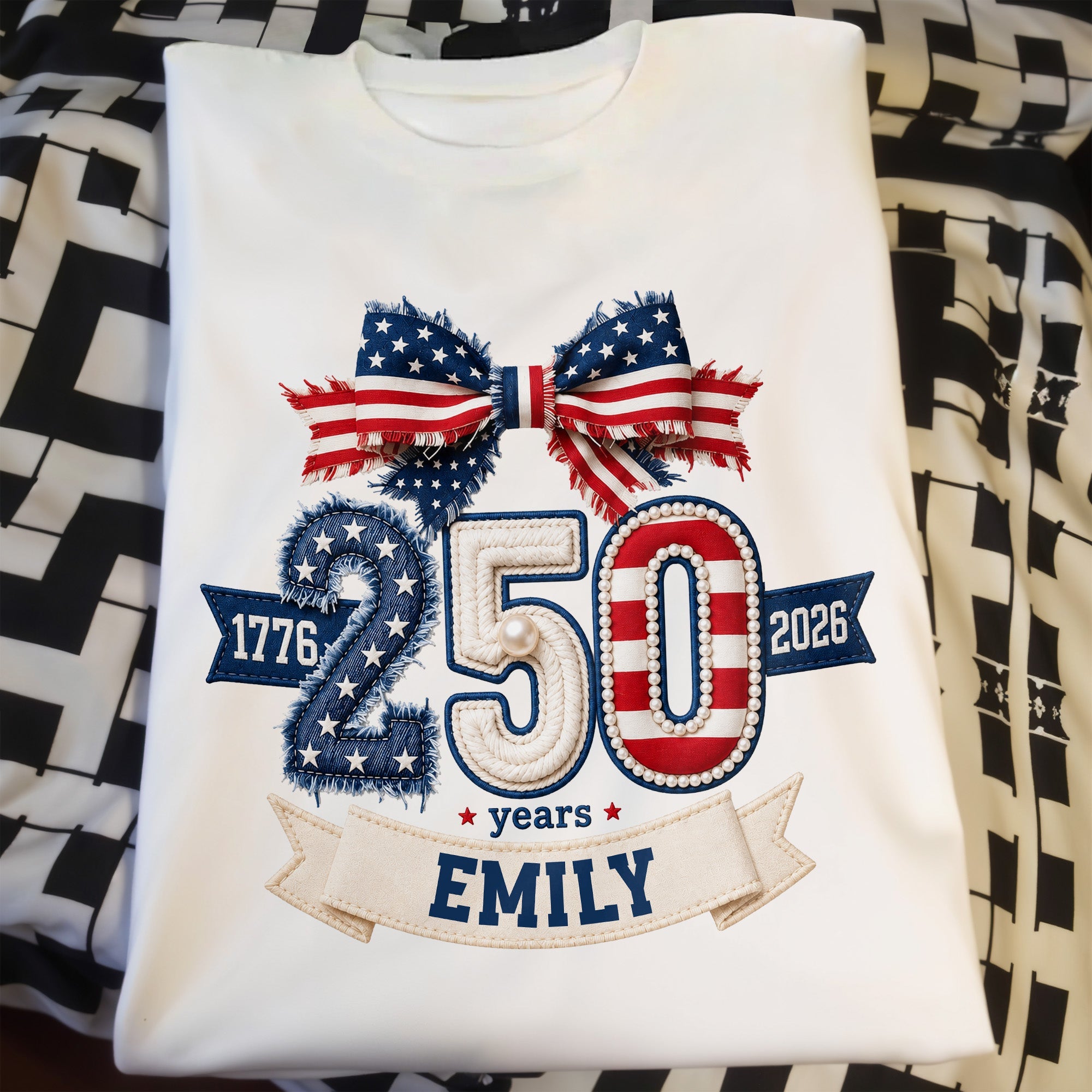 Personalized USA Flag T-shirt Hoodie Custom Gift for Family Shirt GradoCreations